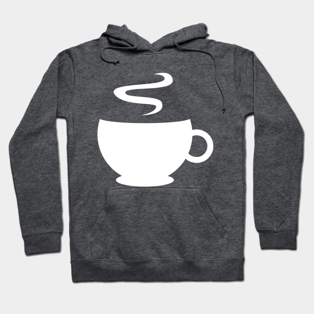 Minimal Coffee Cup Hoodie by InvesTEEgator1